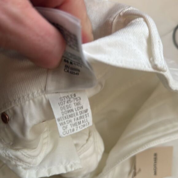 Mother The Down Low Weekend Skimp in Fairest Of Them All, Size 31 - Picture 9 of 15